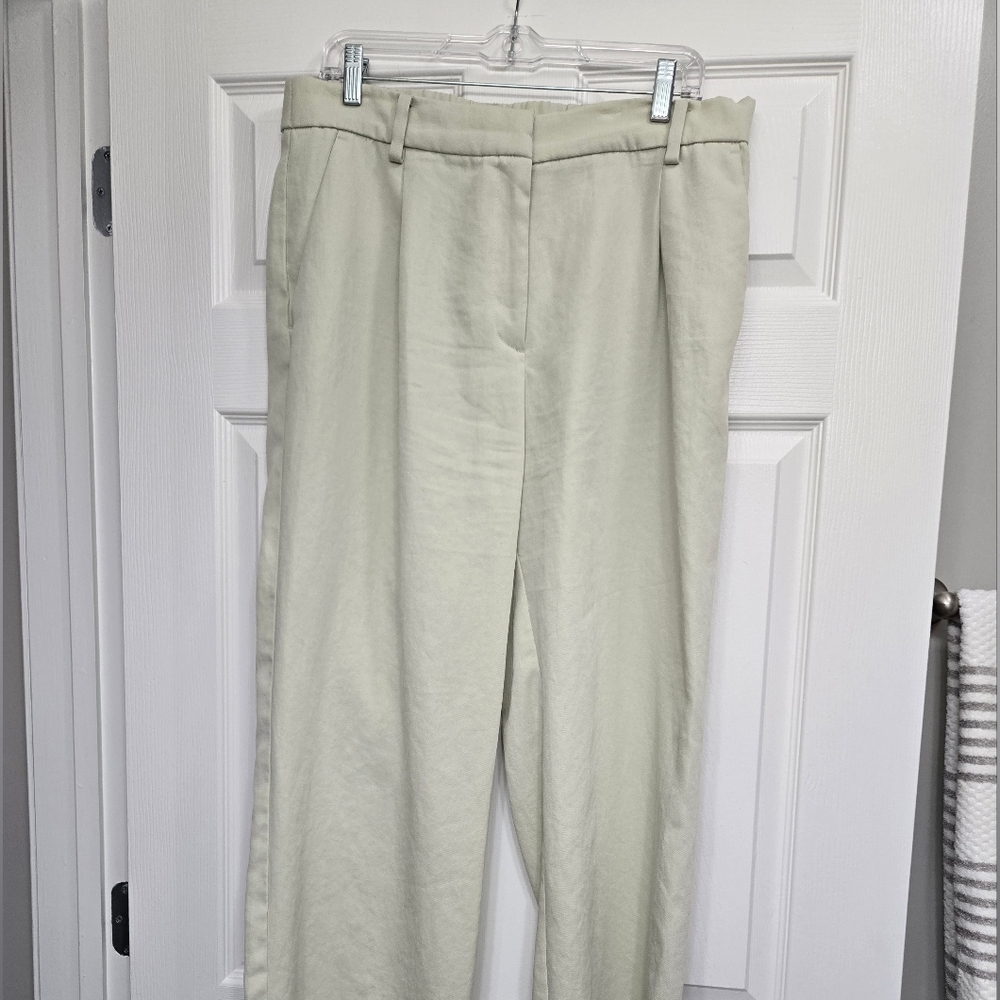 H&M Light Green Women's Trousers